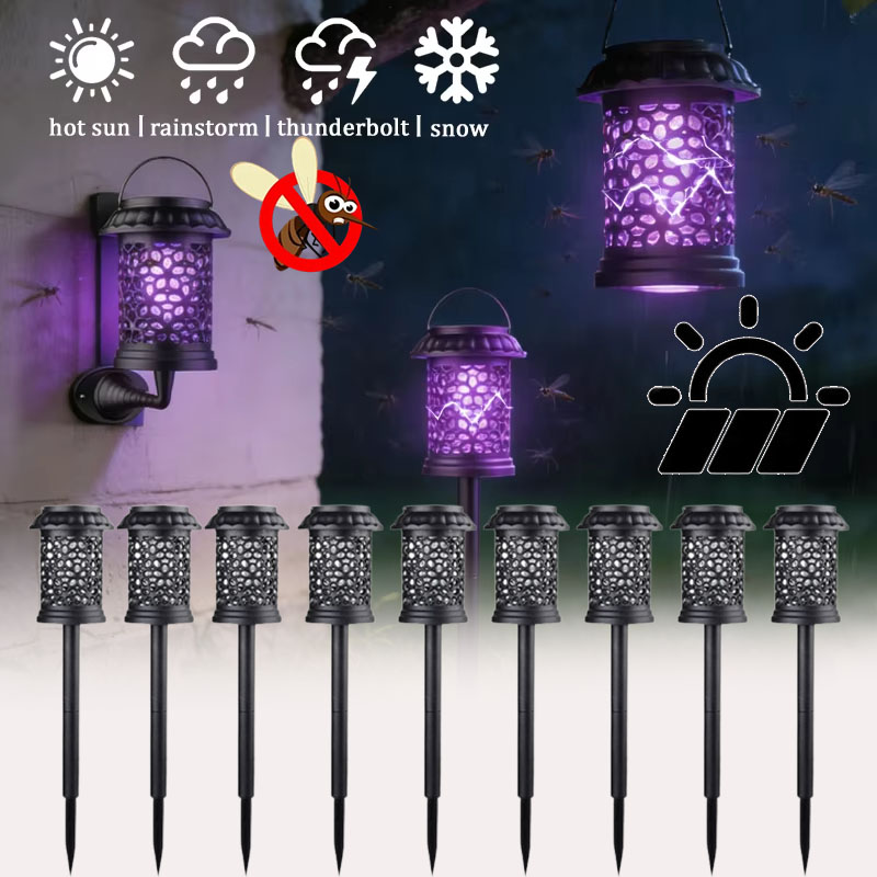 Outdoor Lighting Solar Panel - 1-4PCS 3 in 1 Waterproof Solar