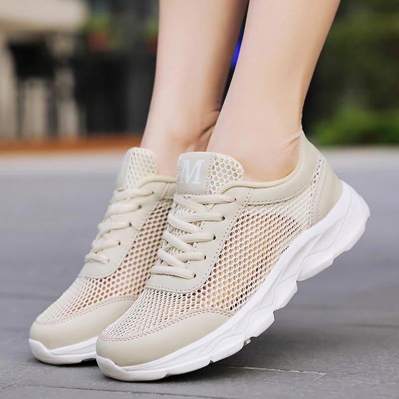 Outdoor Lighting Electrician - Summer Breathable Sneakers Women Mesh Women's