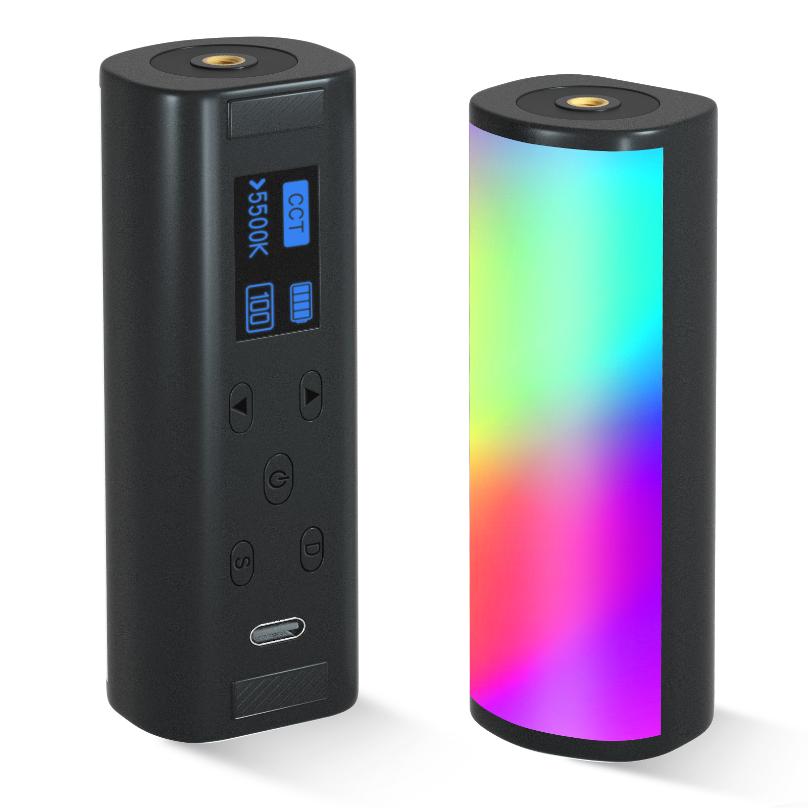 Outdoor Lighting Video Shooting - Mini Handle RGB LED Video Light