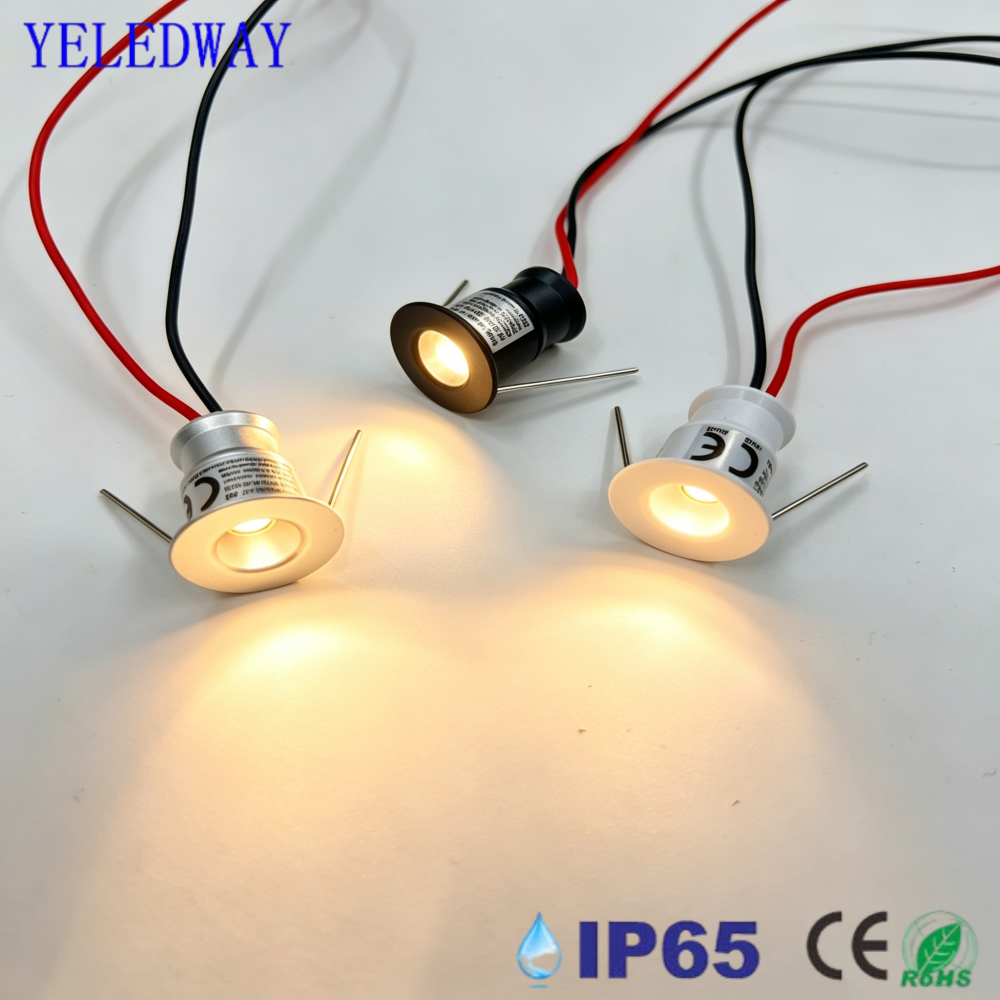 Outdoor Lighting Under Roof - IP65 Waterproof 1W Mini LED Downlight