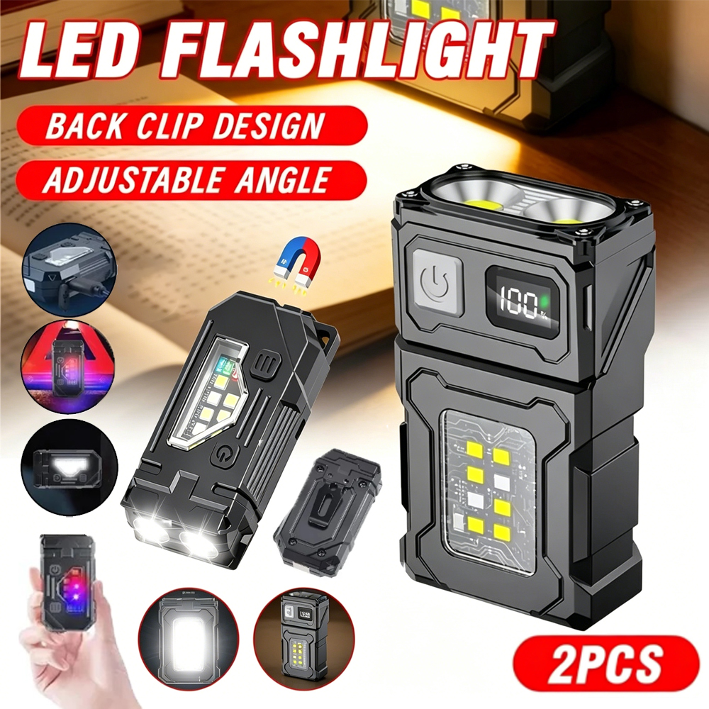 Outdoor Lighting Bollards - Mini USB Recharge LED Flashlight Tail
