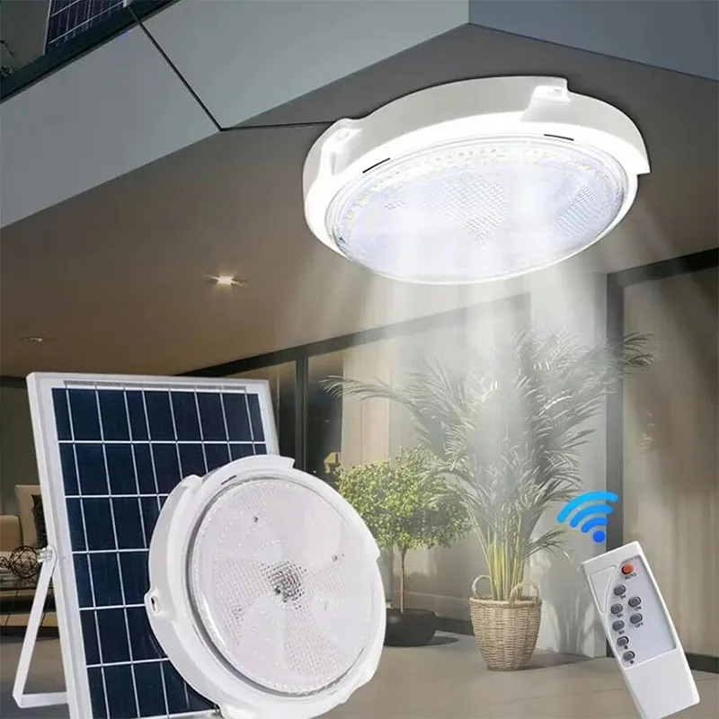 Outdoor Lighting Under Roof - LED Solar Ceiling Light 25/60W Solar