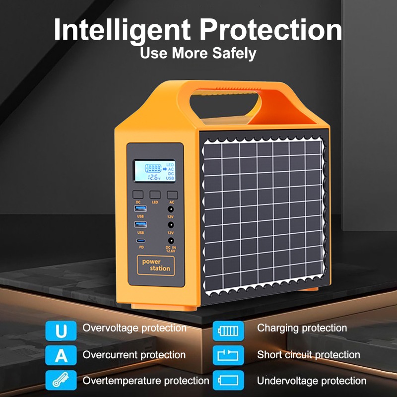 Outdoor Lighting Solar Panel - Portable Power Station 100W 150W Solar
