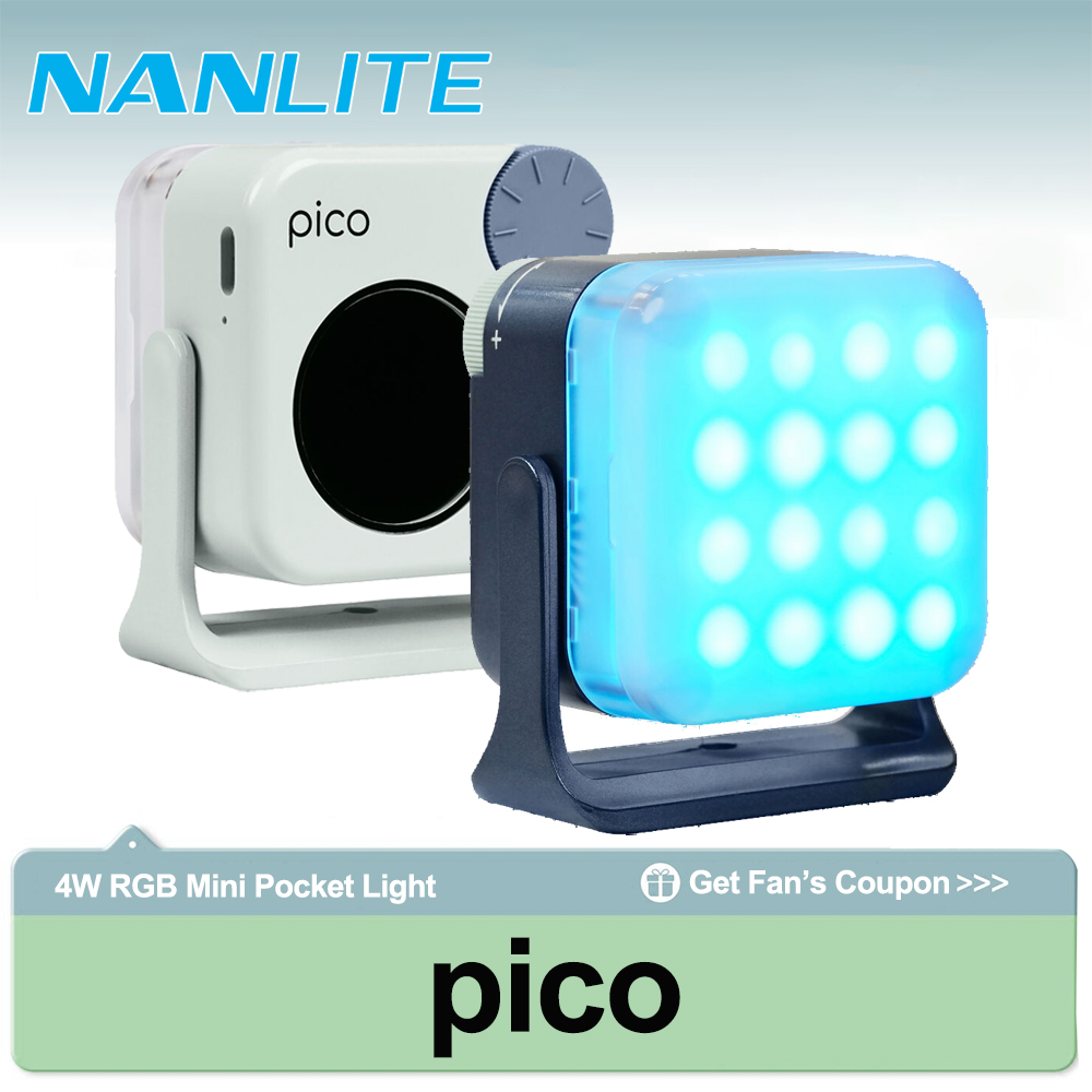Nanlite pico Full-color Magnet - Outdoor Lighting Video Shooting のレビューと価格