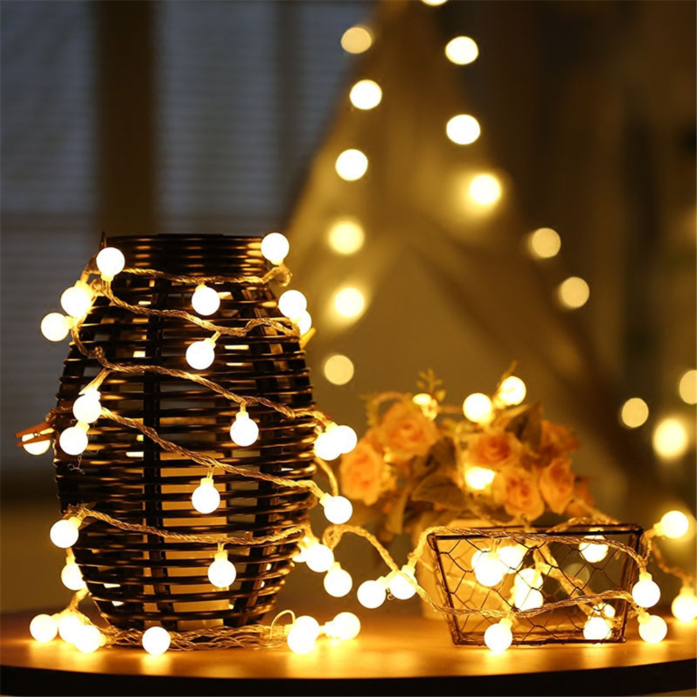 3-10M Solar/USB/Battery String - Outdoor Lighting For Christmas のレビューと価格