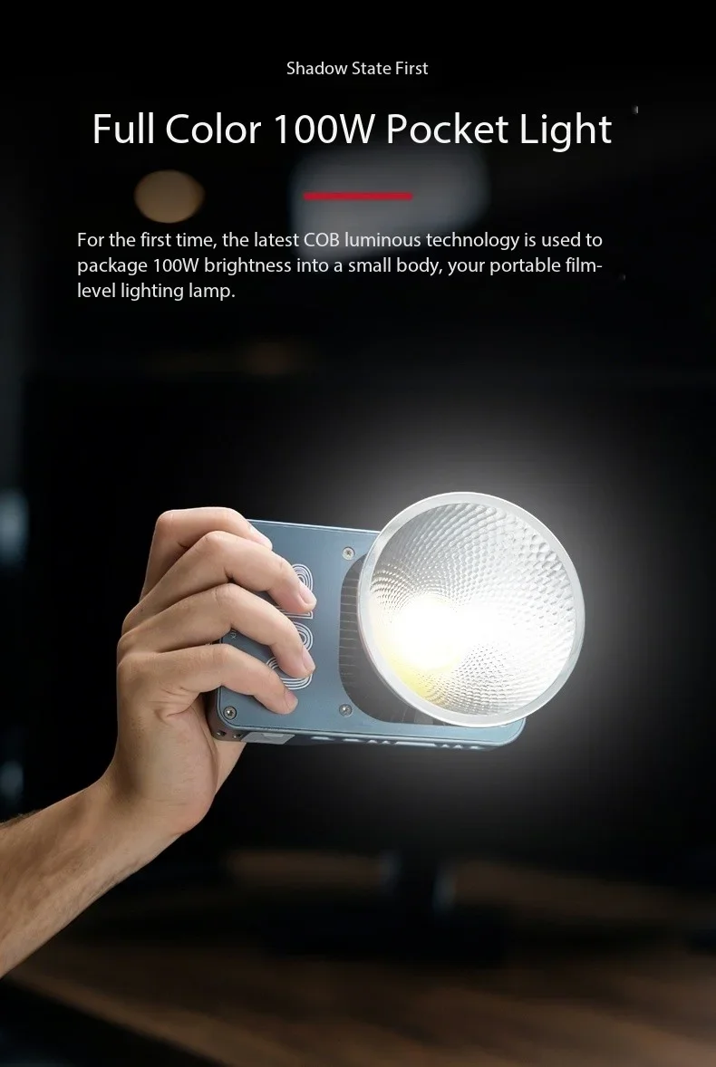 2026 Best Seller S100 100W COB - Outdoor Lighting Video Shooting のレビューと価格