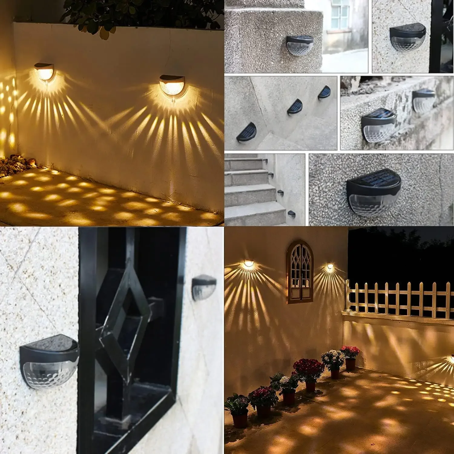 LED Solar Light Outdoor Wall L - Outdoor Lighting Solar Panel のレビューと価格