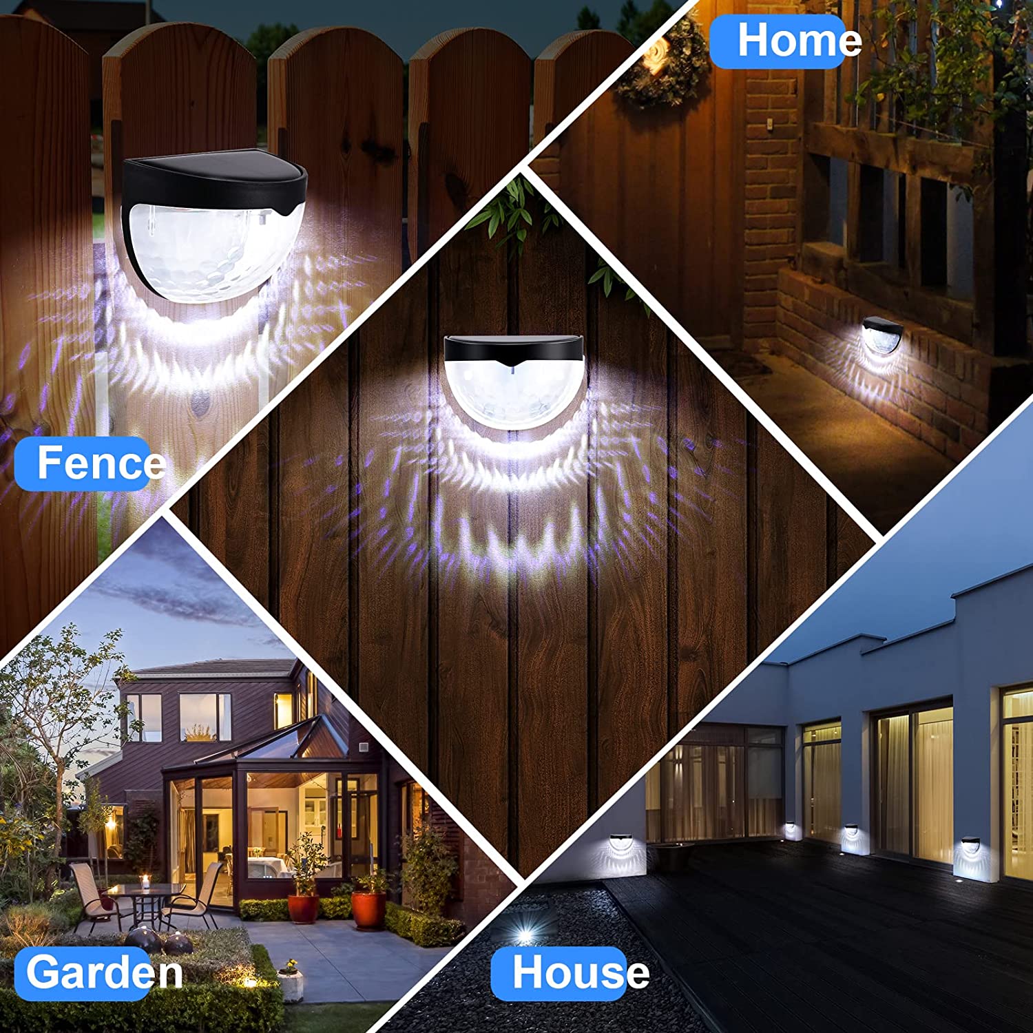 LED Solar Light Outdoor Wall L - Outdoor Lighting Solar Panel のレビューと価格