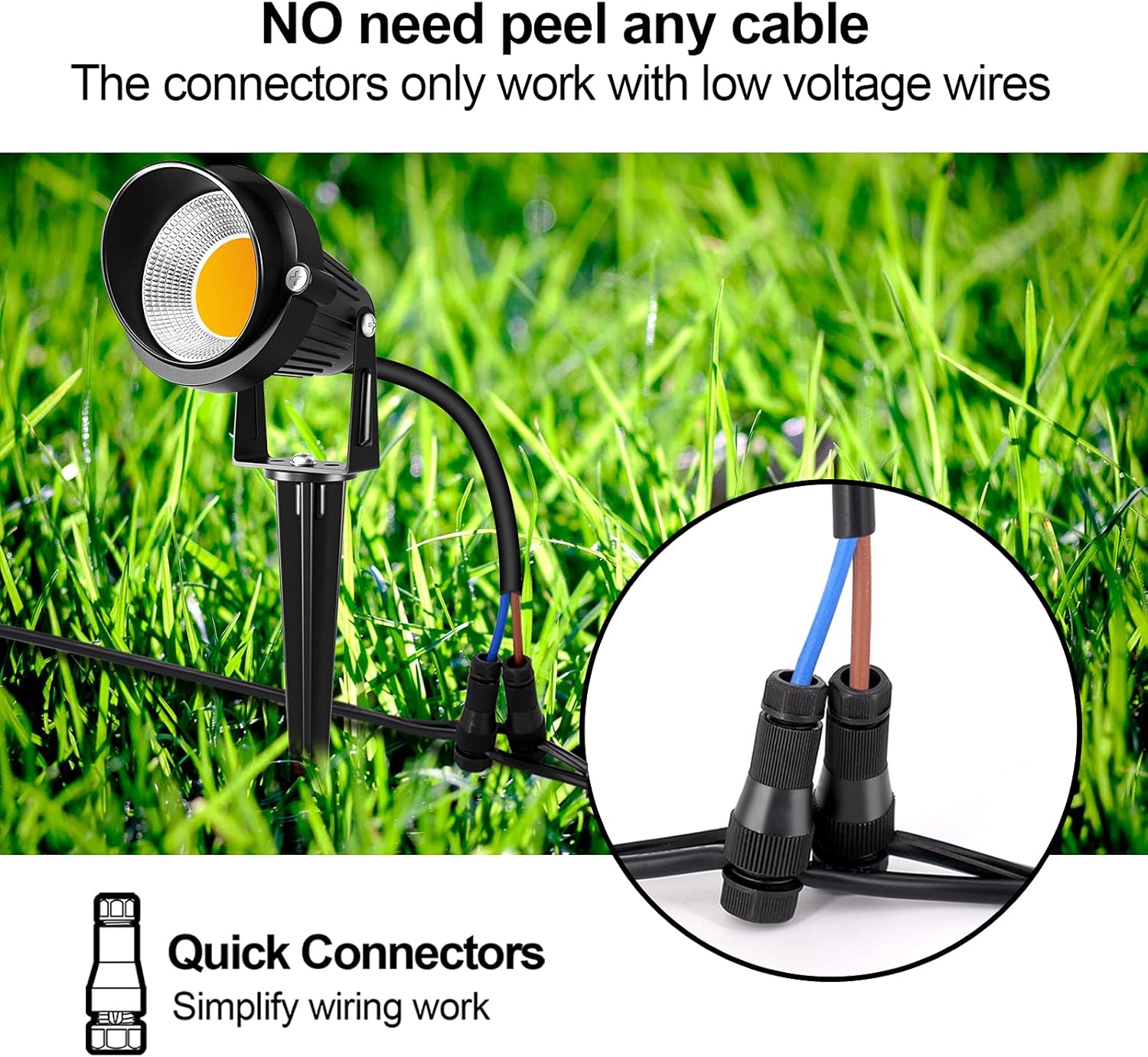 10W LED Landscape Lights with  - Outdoor Lighting Yard のレビューと価格