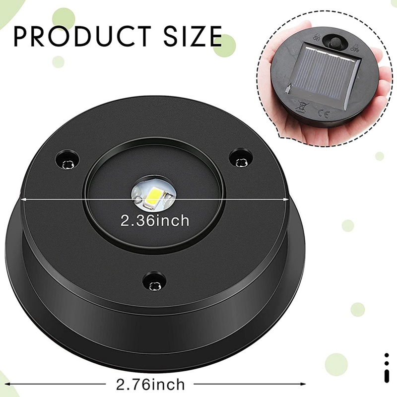 6 Pcs Solar Lights Replacement - Outdoor Lighting Solar Panel のレビューと価格