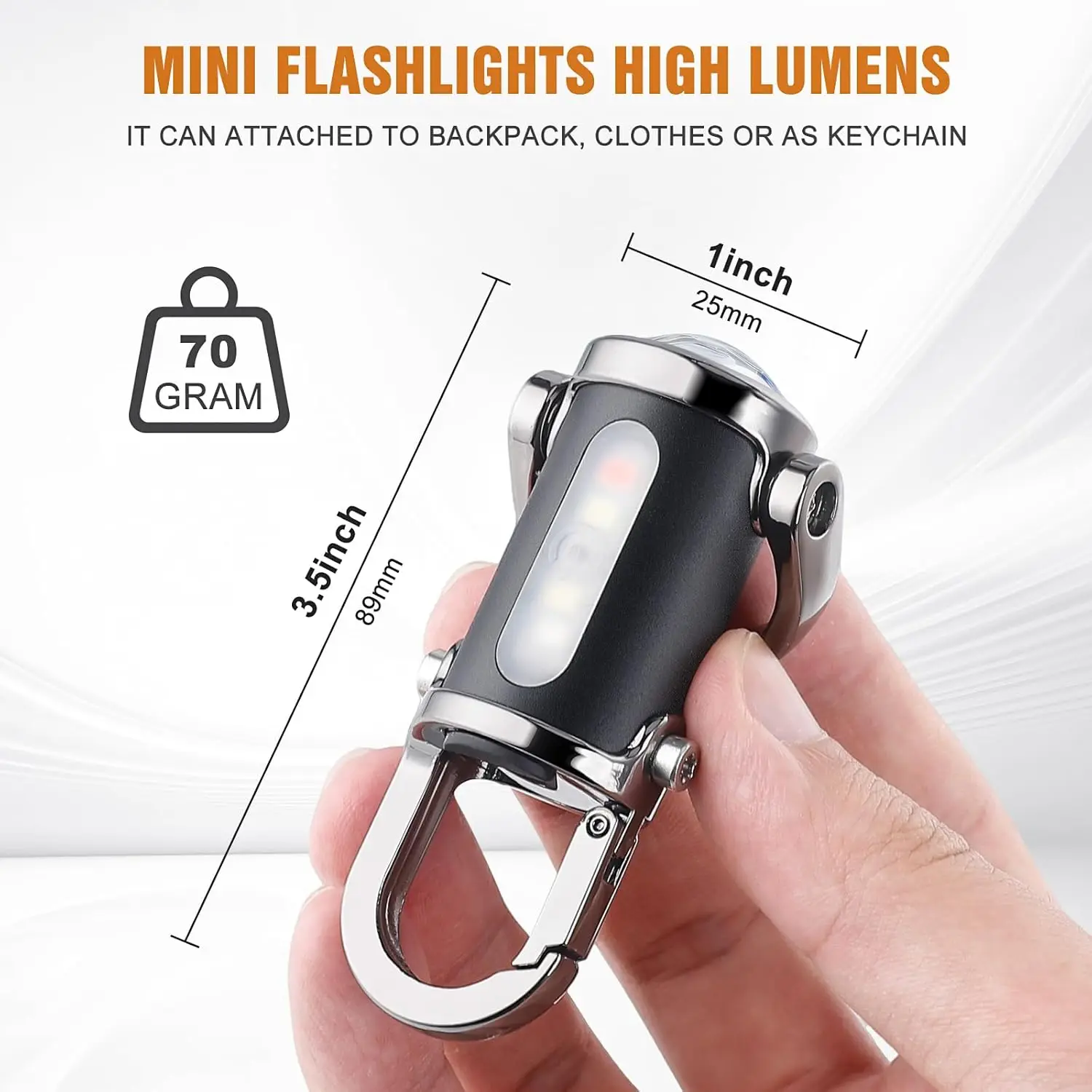 Mini Keychain Flashlight Recha - Outdoor Lighting Bollards のレビューと価格