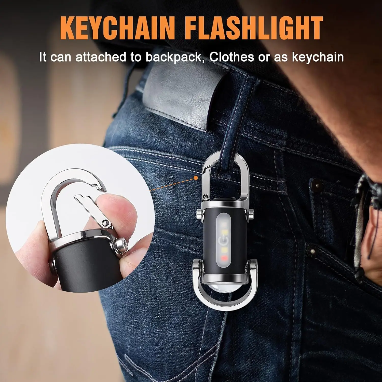 Mini Keychain Flashlight Recha - Outdoor Lighting Bollards のレビューと価格