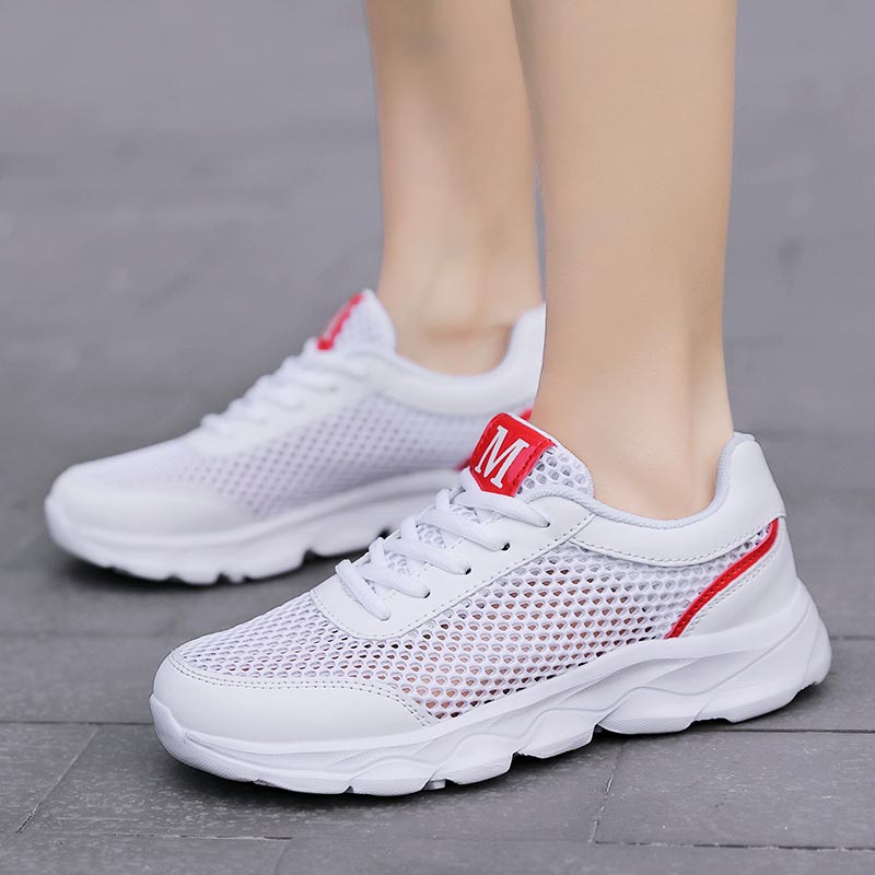 Summer Breathable Sneakers Wom - Outdoor Lighting Electrician のレビューと価格
