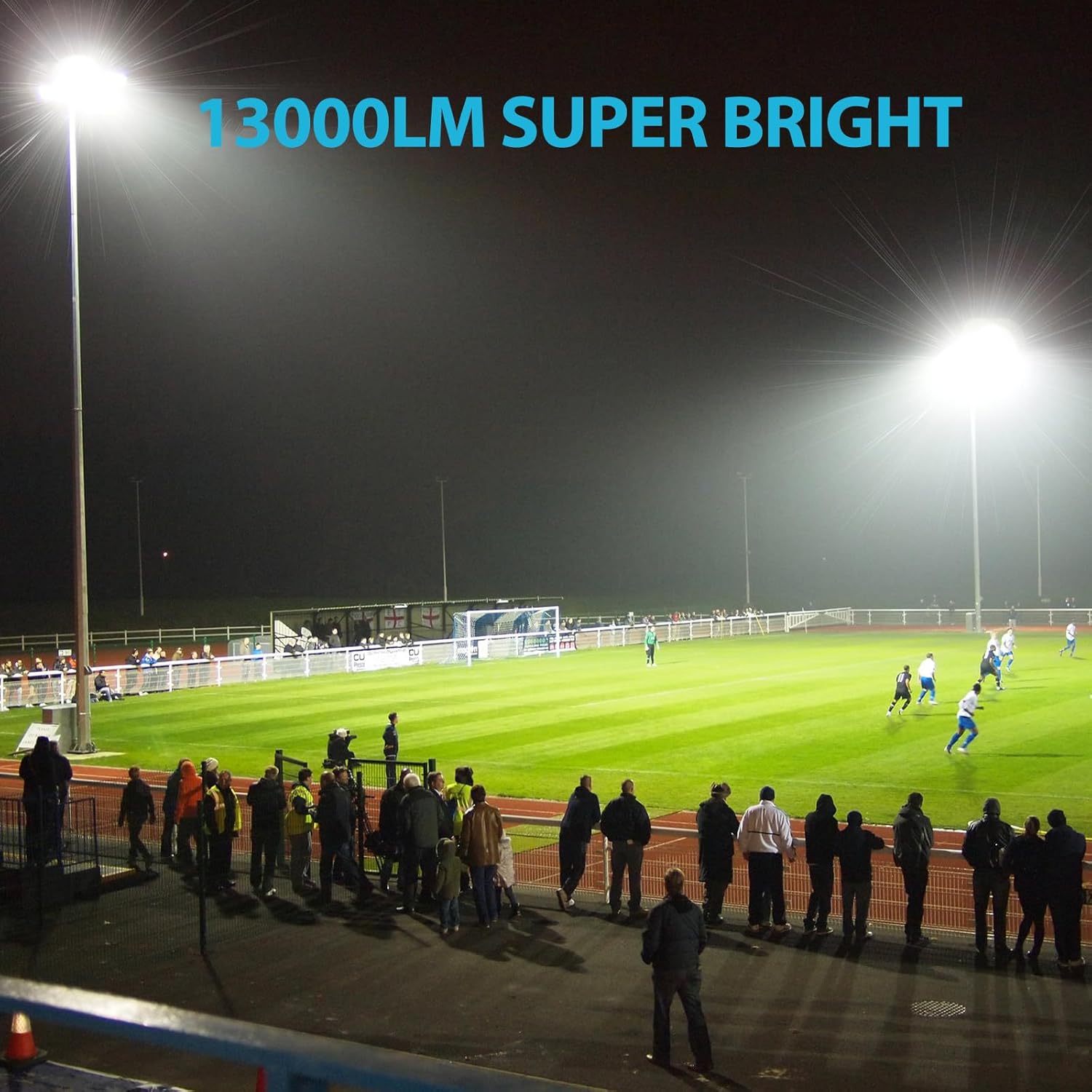 130W LED Flood Light, 13000lm  - Outdoor Lighting Yard のレビューと価格