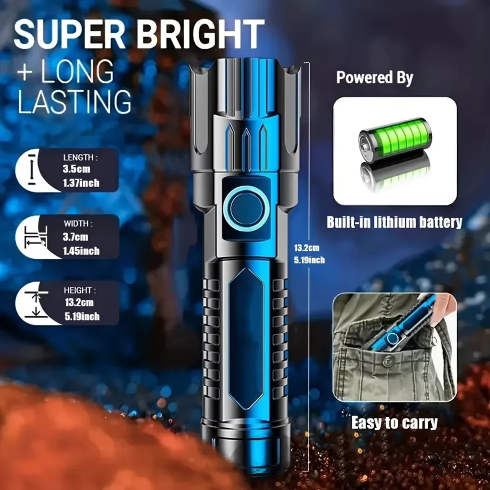 Tactical LED Flashlight 2000LM - Outdoor Lighting Bollards のレビューと価格