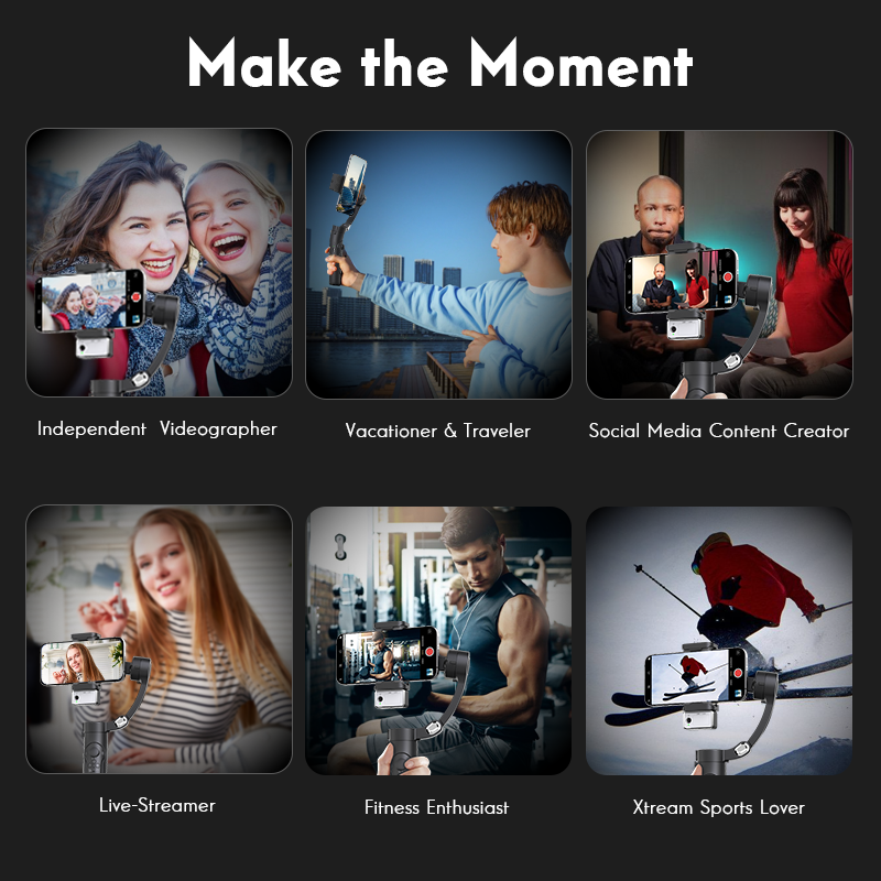 Outdoor 3 Axis Handheld Gimbal - Outdoor Lighting Video Shooting のレビューと価格