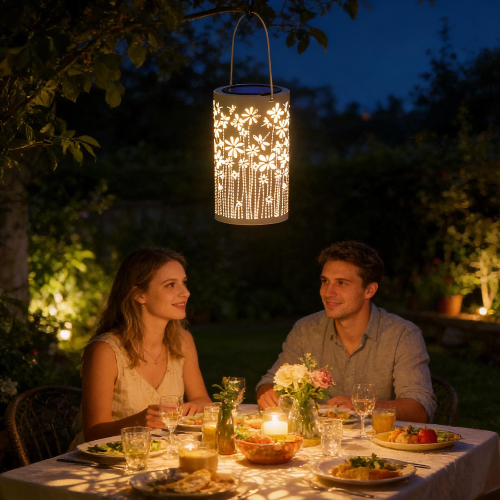 Solar Hangings Lantern Waterpr - Outdoor Lighting Yard のレビューと価格