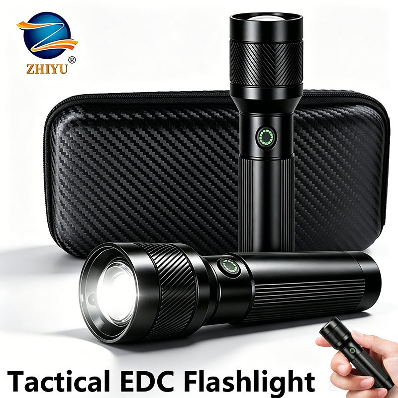 1200LM EDC Handheld Flashlight - Outdoor Lighting Bollards のレビューと価格