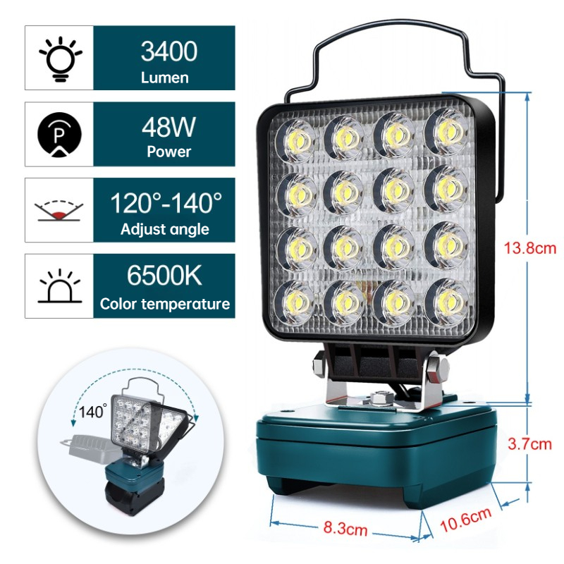 LED Work Light for BOSCH 18V B - Outdoor Lighting Electrician のレビューと価格