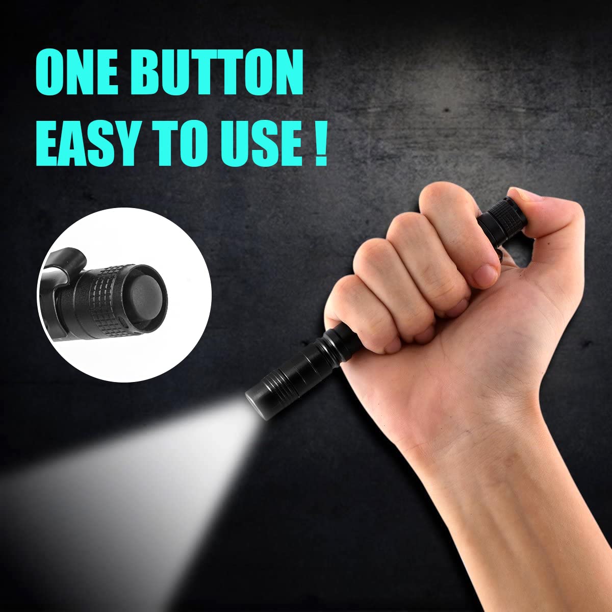 Portable Mini LED Pen Flashlig - Outdoor Lighting Bollards のレビューと価格
