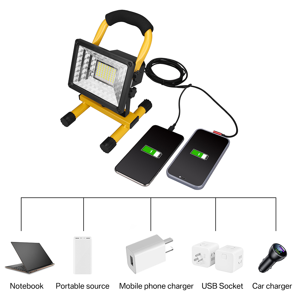 1/2pcs LED Rechargeable Portab - Zumtobel Outdoor Lighting のレビューと価格