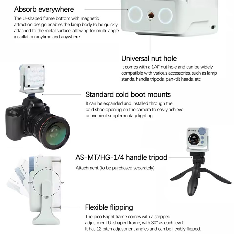 Nanlite pico Full-color Magnet - Outdoor Lighting Video Shooting のレビューと価格