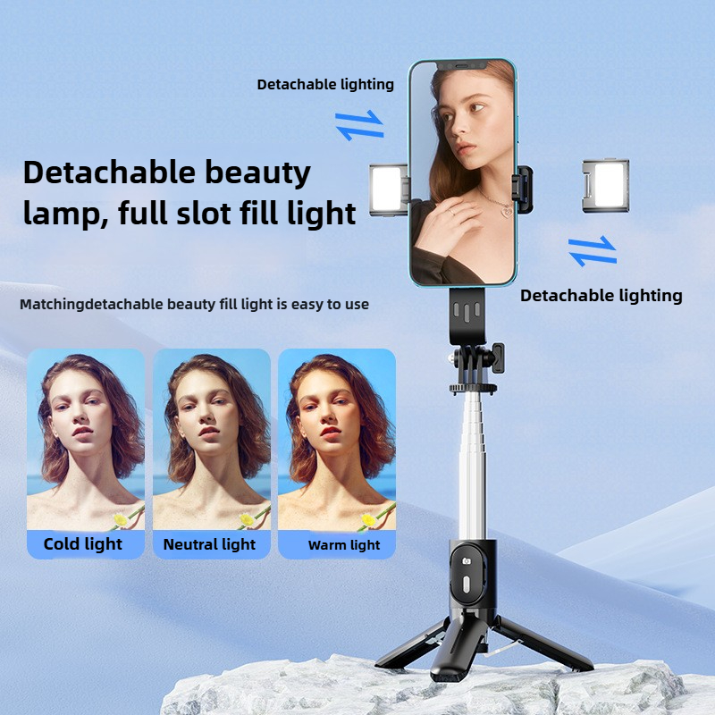 P08Y Selfie Stick Tripod, Fold - Outdoor Lighting Video Shooting のレビューと価格