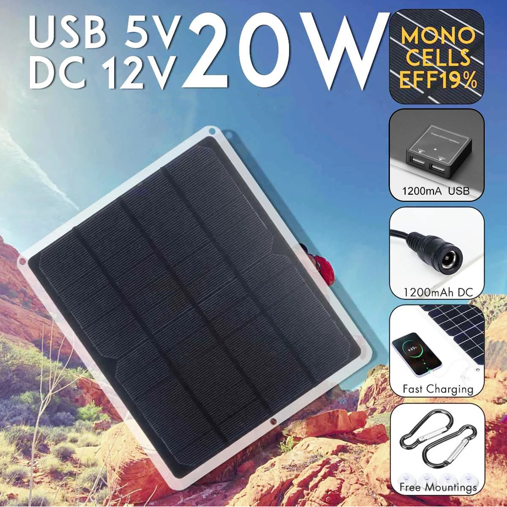 20W 6V Solar Panel Monocrystal - Outdoor Lighting Solar Panel のレビューと価格