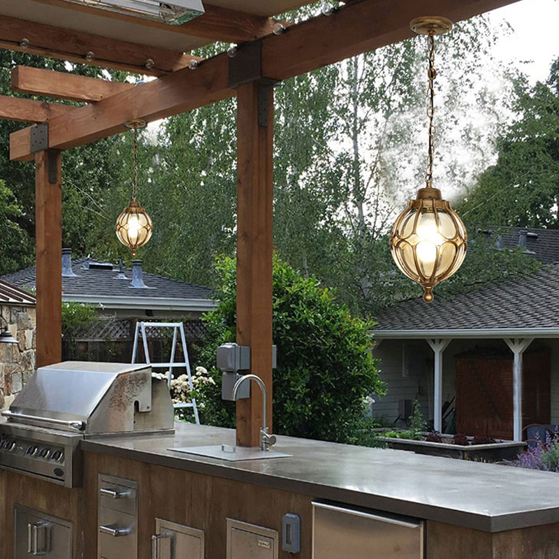 American Waterproof Chandelier - Outdoor Lighting Under Roof のレビューと価格