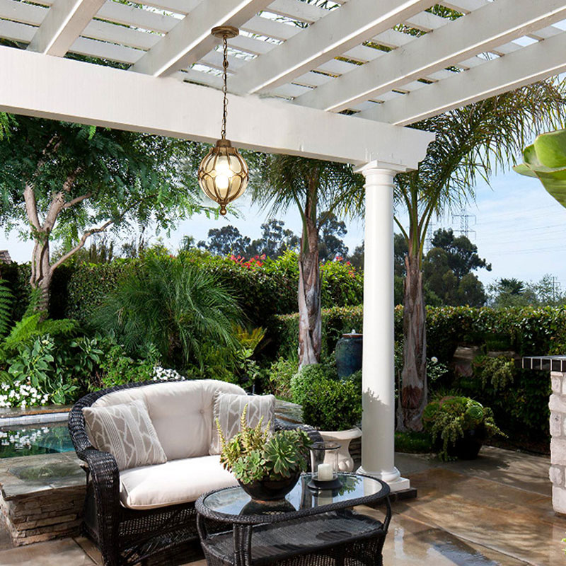American Waterproof Chandelier - Outdoor Lighting Under Roof のレビューと価格