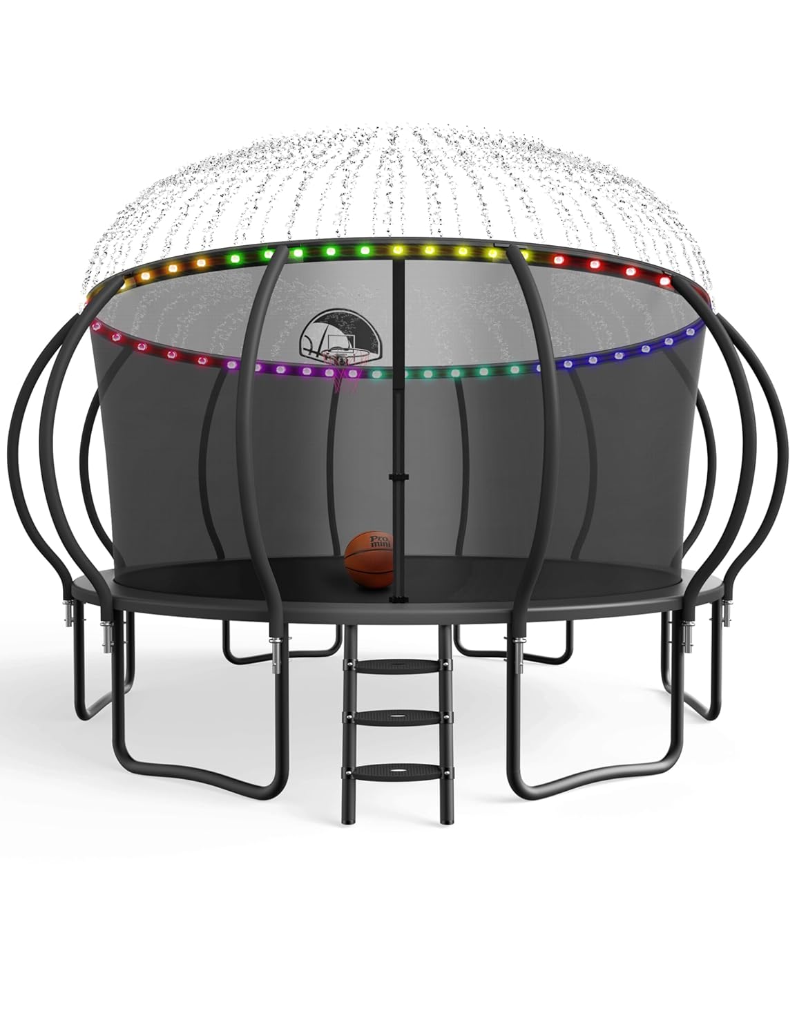 Large Outdoor Trampoline with  - Outdoor Lighting Garden のレビューと価格