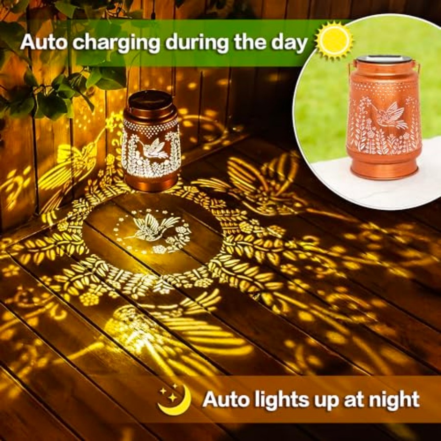 Solar Lanterns Outdoor Waterpr - Outdoor Lighting Yard のレビューと価格