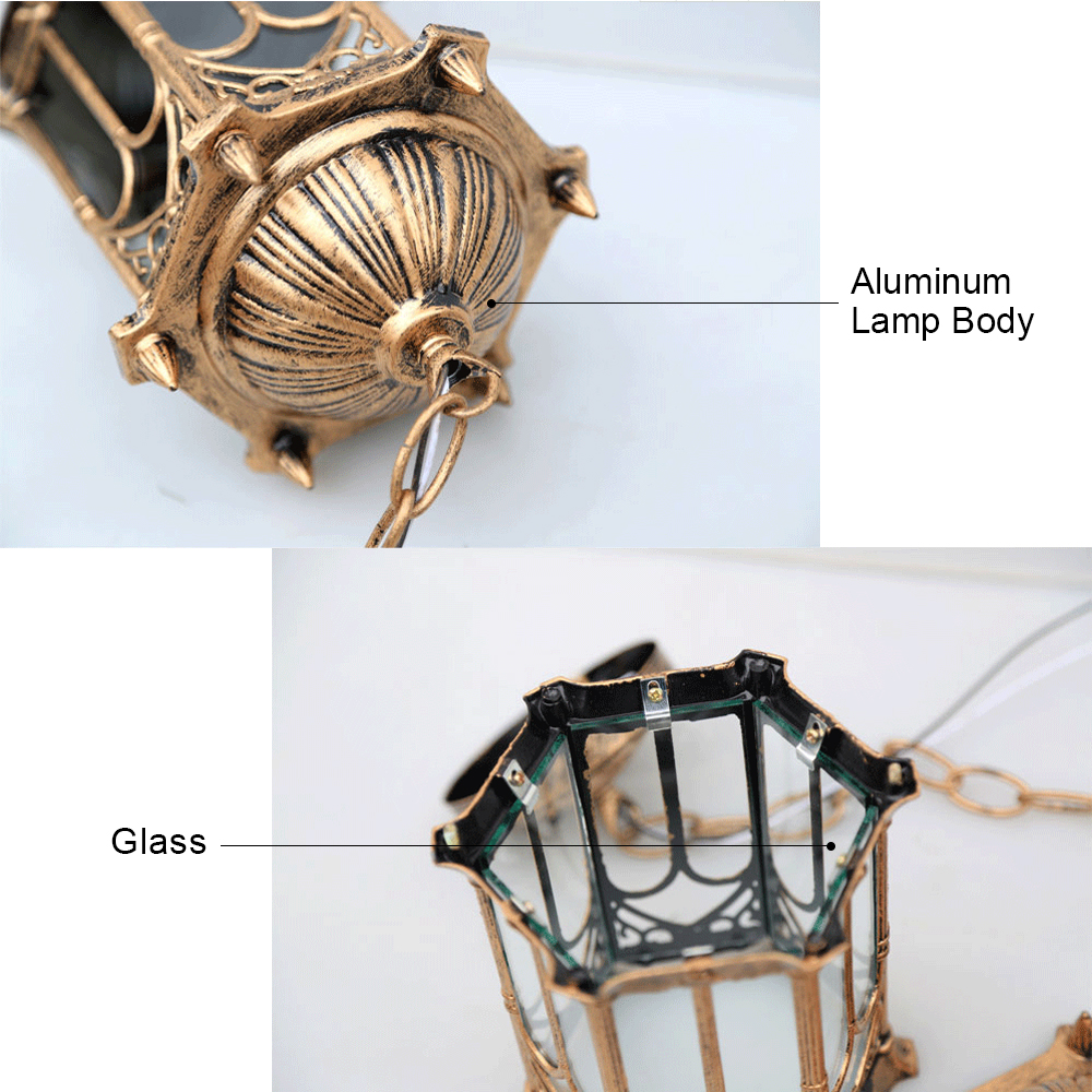SANDIY Outdoor Pendant Lamp Re - Outdoor Lighting Restaurant のレビューと価格