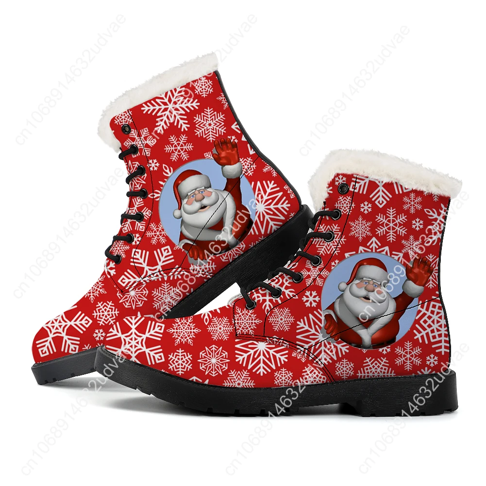 Christmas Plush Boots Mens Wom - Outdoor Lighting For Christmas のレビューと価格