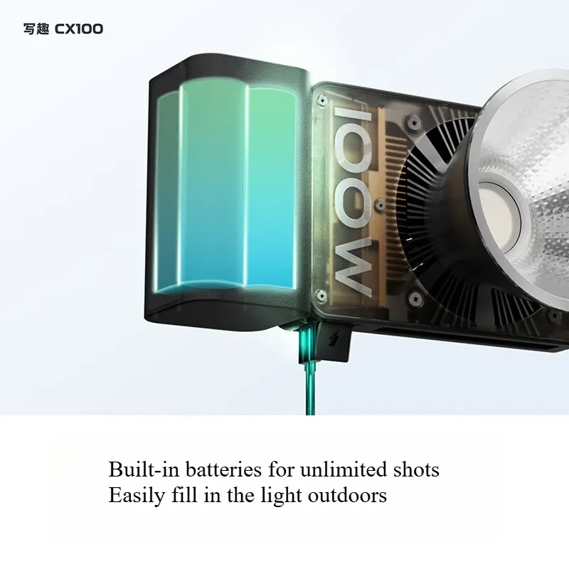 CINEPEER CX100 100W Profession - Outdoor Lighting Video Shooting のレビューと価格