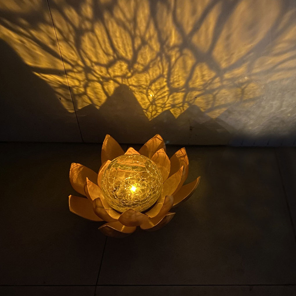 Lotus Shaped Garden Solar Ligh - Outdoor Lighting For Christmas のレビューと価格