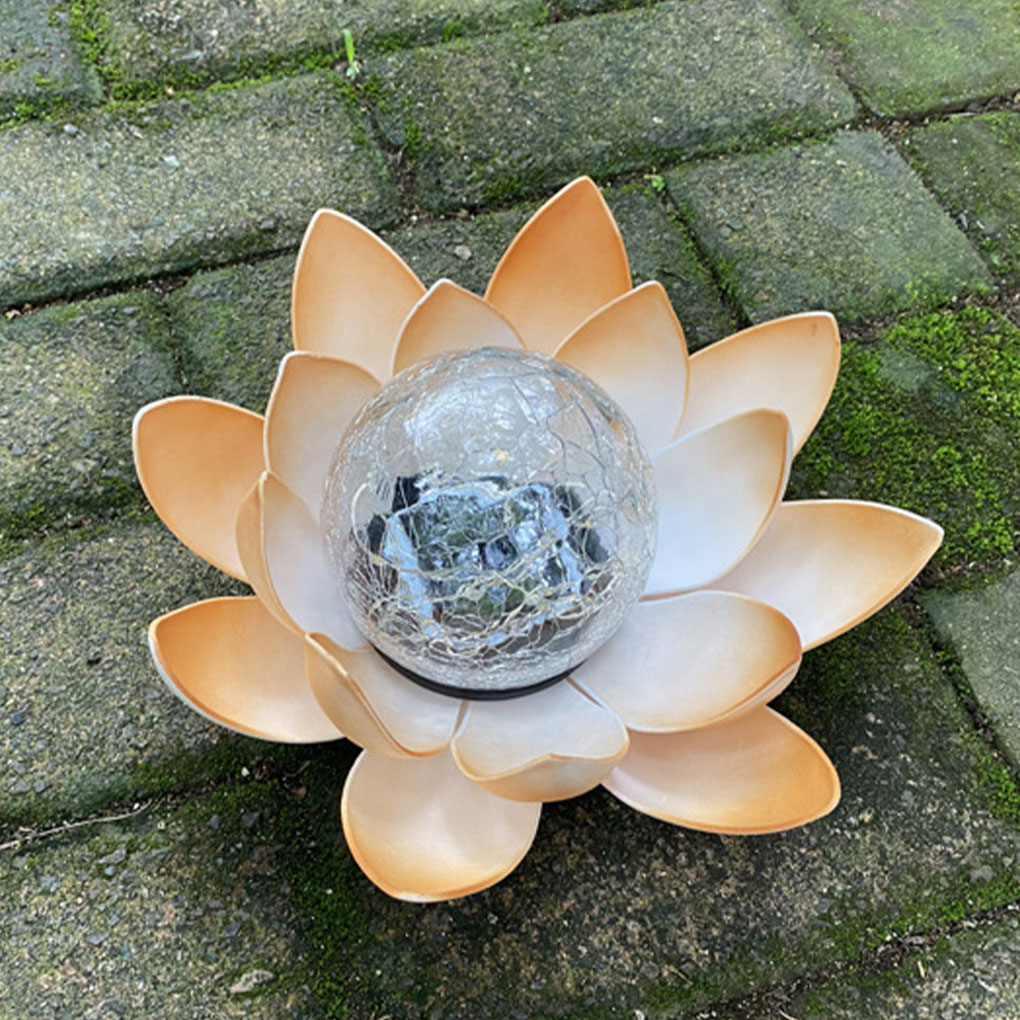 Lotus Shaped Garden Solar Ligh - Outdoor Lighting For Christmas のレビューと価格
