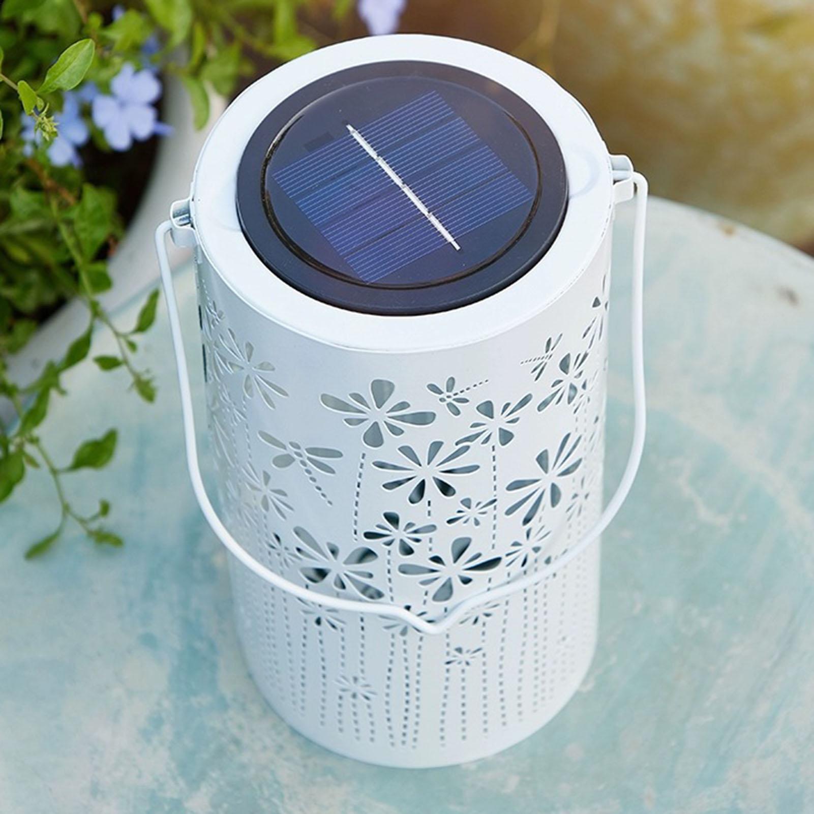 Solar Lanterns Colorful Metal  - Outdoor Lighting Yard のレビューと価格
