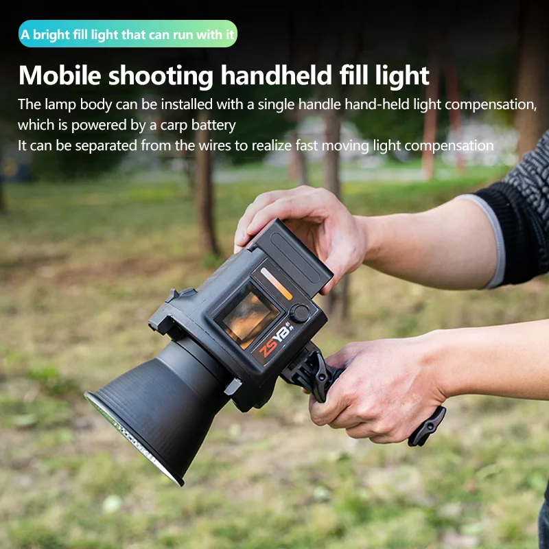 ZSYB  CL-60Bi Bi-color LED Lig - Outdoor Lighting Video Shooting のレビューと価格