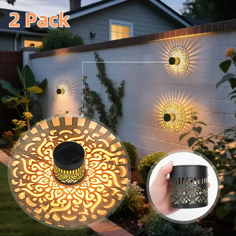 Solar Wall Lights solar hollow - Outdoor Lighting For Christmas のレビューと価格