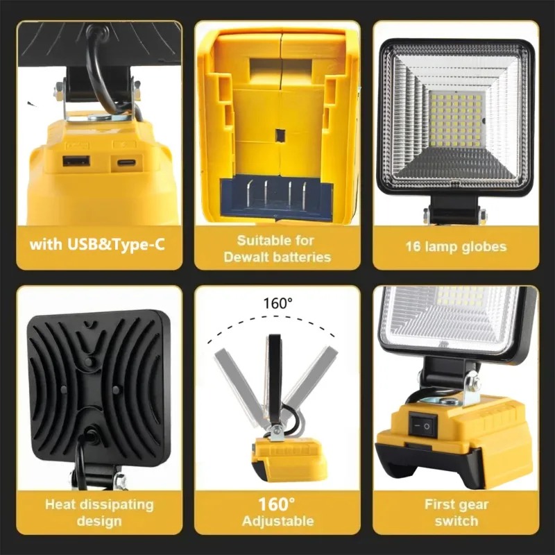 4-Inch LED Work Light Floodlig - Zumtobel Outdoor Lighting のレビューと価格