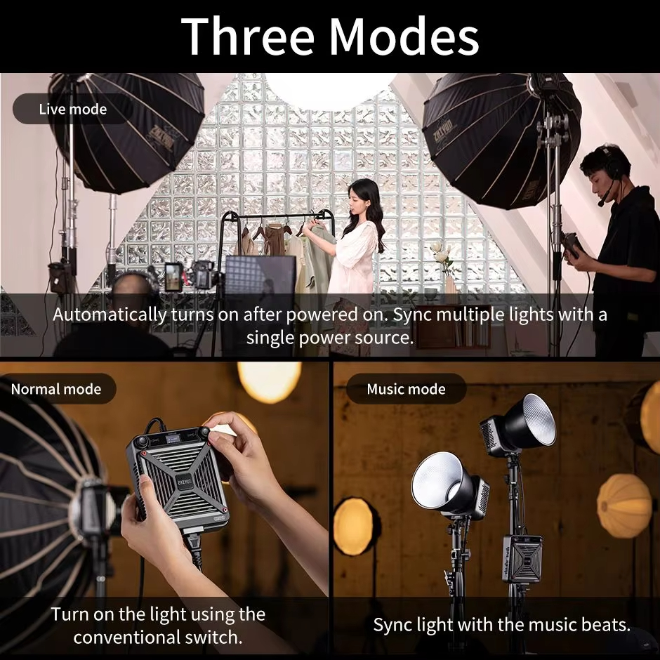 ZHIYUN MOLUS G200 200W COB LED - Outdoor Lighting Video Shooting のレビューと価格