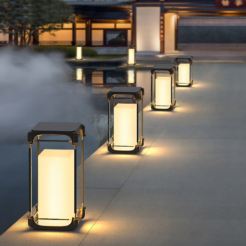 Luminous floor lamp courtyard  - Outdoor Lighting Garden のレビューと価格