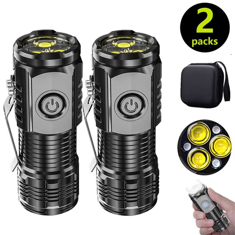 Mini 3LED Flashlight With Pen  - Outdoor Lighting Bollards のレビューと価格