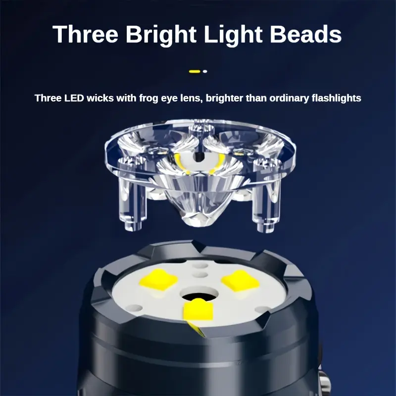 Mini 3LED Flashlight With Pen  - Outdoor Lighting Bollards のレビューと価格