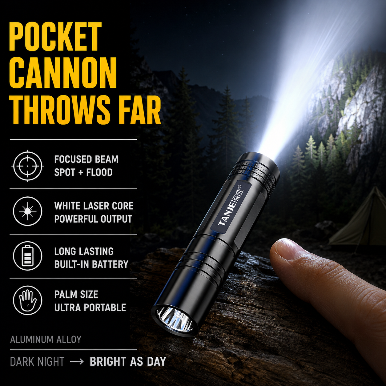 Outdoor Flashlight Small Mini  - Outdoor Lighting Bollards のレビューと価格
