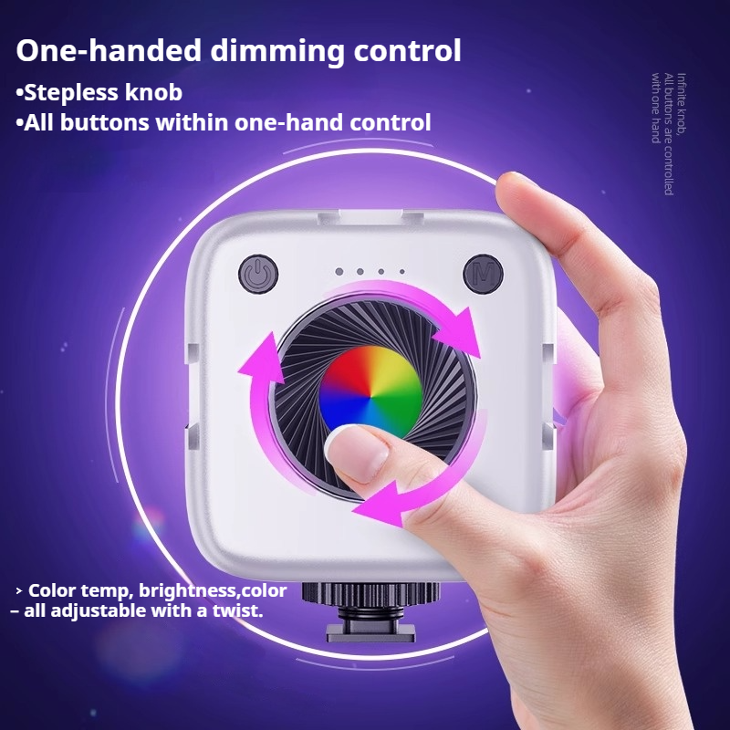 Mini RGB LED Video Fill Light  - Outdoor Lighting Video Shooting のレビューと価格