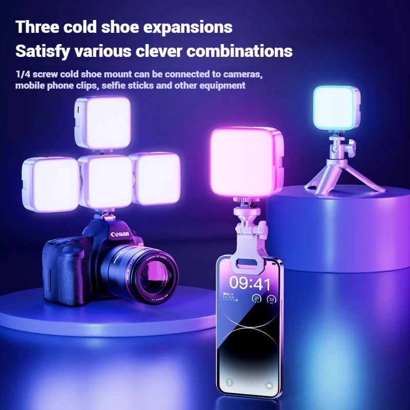 Mini RGB LED Video Fill Light  - Outdoor Lighting Video Shooting のレビューと価格