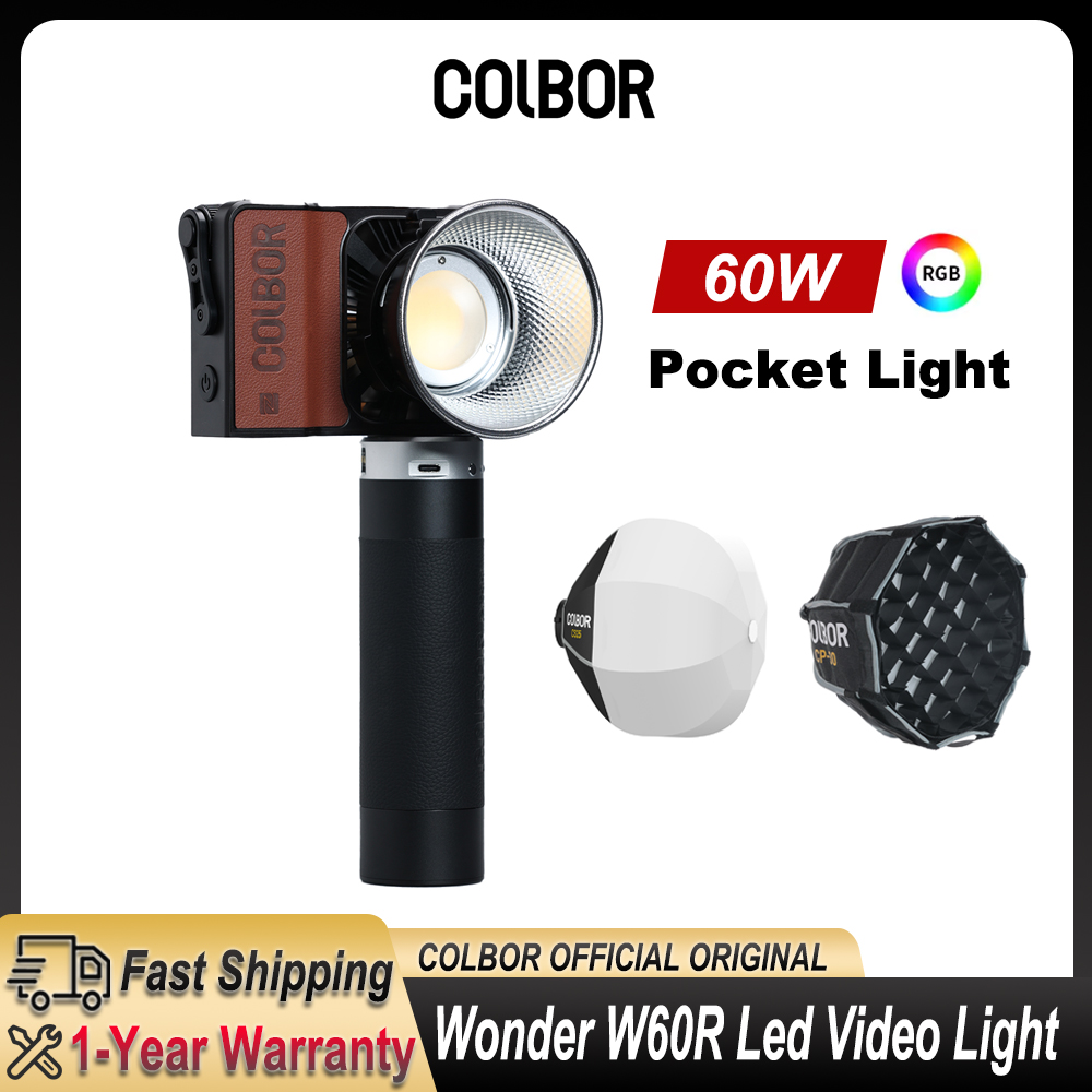 Colbor Wonder W60 RGB LED Vide - Outdoor Lighting Video Shooting のレビューと価格