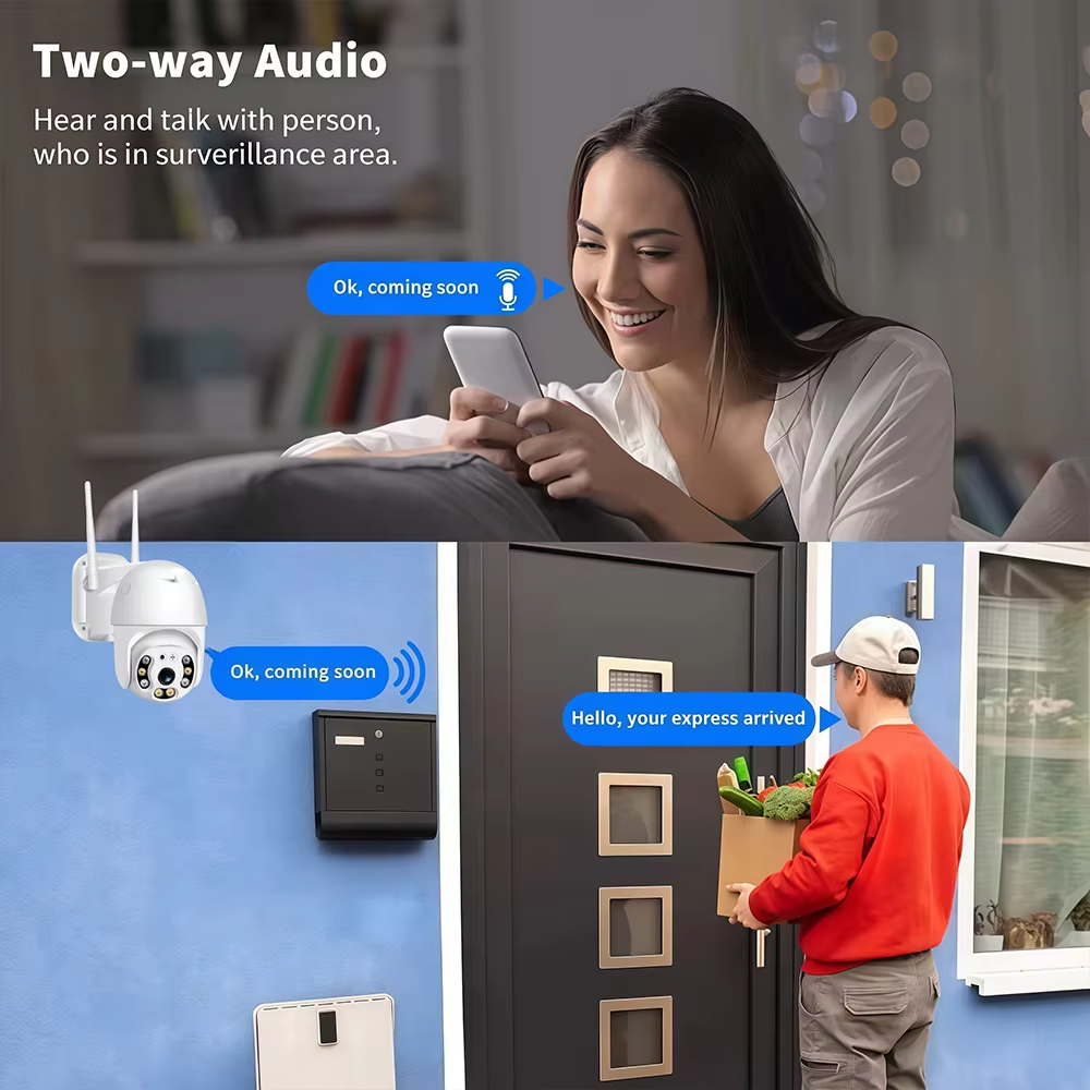3MP HD WiFi PTZ Outdoor Securi - Outdoor Lighting Under Roof のレビューと価格